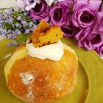 Crème Patisserie with Honeycomb